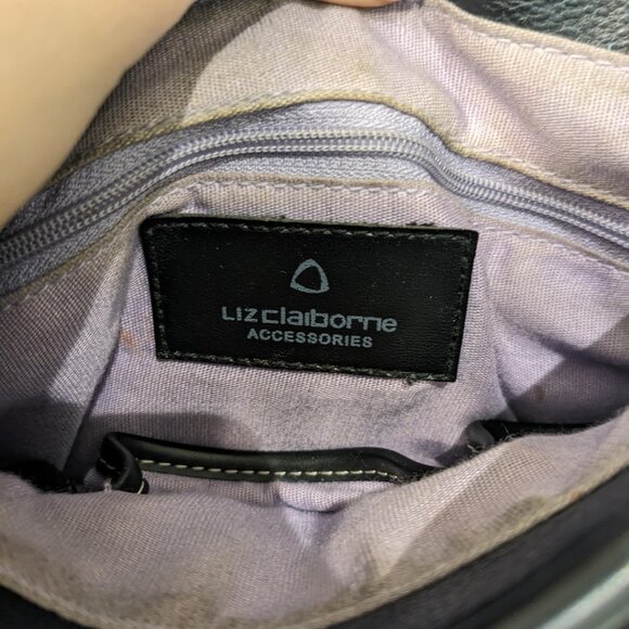 Liz Claiborne Black Crossbody Purse - Picture 5 of 5